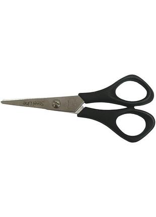 Ножиці 12,5 см economix, пласт. ручки