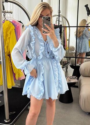 Платье женское шифоновое