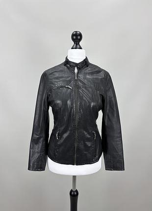 Женская кожаная куртка oakwood