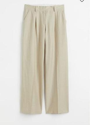 Льняные брюки