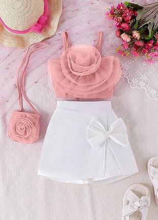 Нарядний костюм для дівчинки