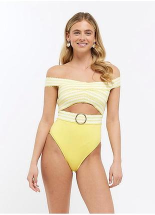 Купальник жовтий river island