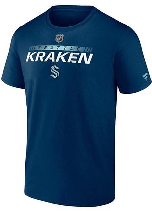 Футболка fanatics nhl seattle kraken authentic pro