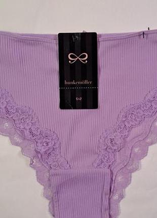 Трусы бразилианы hunkemoller xl(14) фиолетовый brazilian трусики женские больших размеров