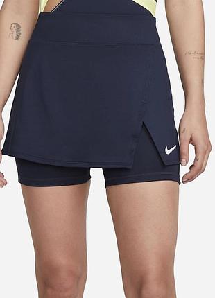 Оригінальна тенісна спідниця - шорти nike court dri-fit