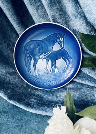 💙 тарілка 💙 вінтажна настінна  колекційна день матері данія