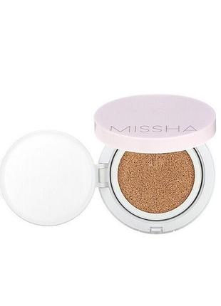 Кушон матуючий зі стійким покриттям missha magic cushion cover lasting (spf50+ pa+++) 15g