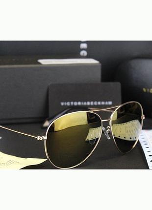 Сонцезахисні окуляри в стилі victoria beckham (3025) yellow