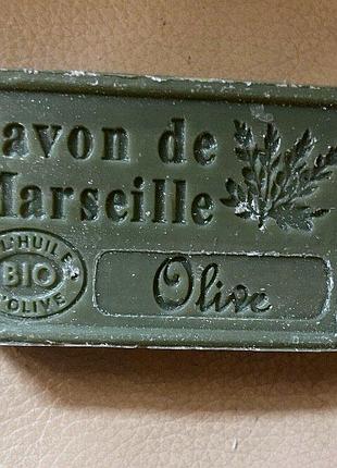 Марсельское оливковое мыло savon de marseille olive