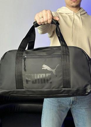 Спортивна чоловіча сумка puma, класична містка сумка для тренувань пума