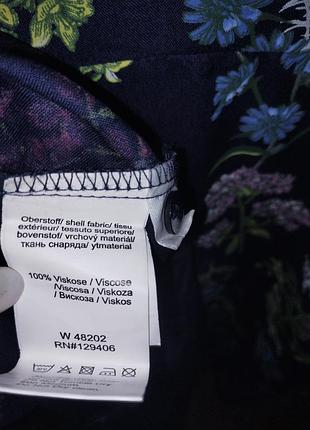 Вискозное ярусное платье 10