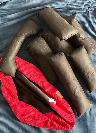 Лежак для кошек и собак harley and cho dreamer velvet red