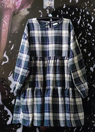 Фланелевое платье