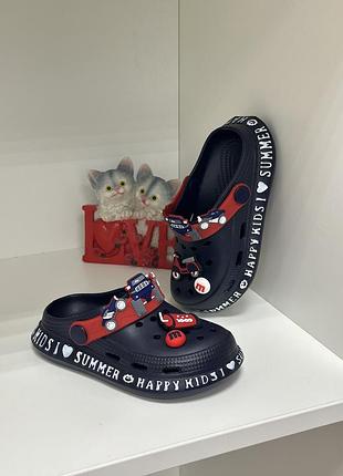 Крокси для хлопчика crocs крокси на хлопчиків шльопанці для хлопчиків