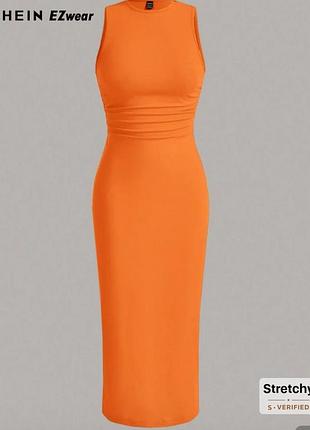 Shein плаття сукня міді на літо