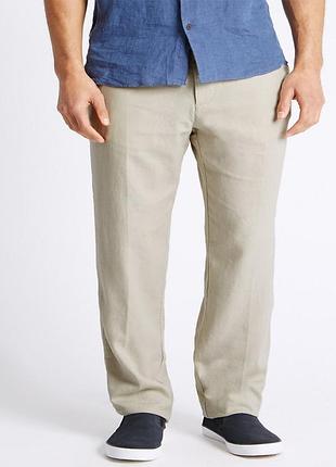 Мужские полулёные брюки marks &amp; Spencer 60р., 4xl - 5xl
