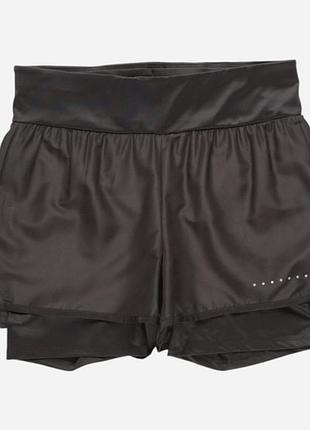 Женские шорты спортивные функциональные, crivit, размеры s(36-38), m (40-42), l (44-46), черные