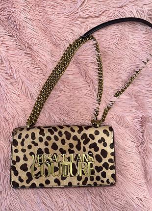 Леопардовая сумка versace оригинал