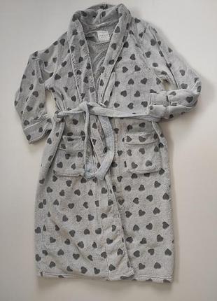 Жіночий теплий і мягкий халат s/m( 219)