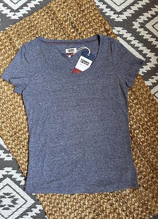 Футболка tommy hilfiger, бавовна, розмір xs, s