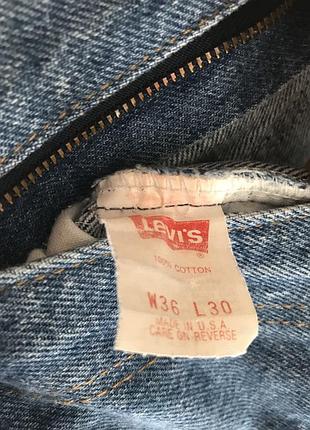 Джинсы «levi’s» оригинал7 фото