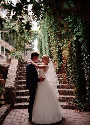 Дуже шикарне весільне плаття 👗