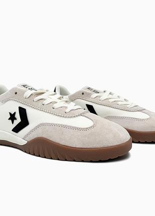Кроссовки converse run star trainer beige/black 3