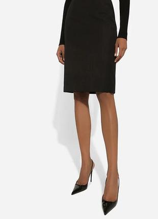 Спідниця dolce&gabbana з молодої вовни xs-s