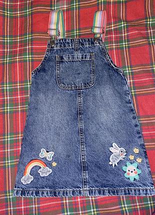Джинсовий сарафан 92-98