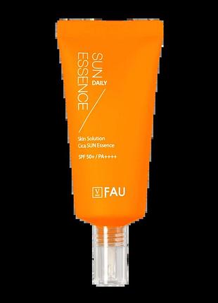 Fau skin solution sun essence spf-50 - солнцезащитная эссенция spf-50