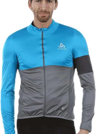 Крута чоловіча мембранна велокуртка odlo mistral logic