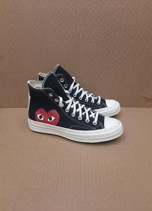 Кеды converse comme des garçons play размер 40 (26.5см)