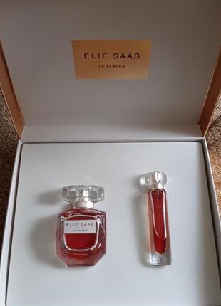 Шикарнейший набор оригинал elie saable parfume intense парфюм + духи1 фото