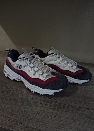 Женские оригинальные кроссовки skechers d'lites 1.0