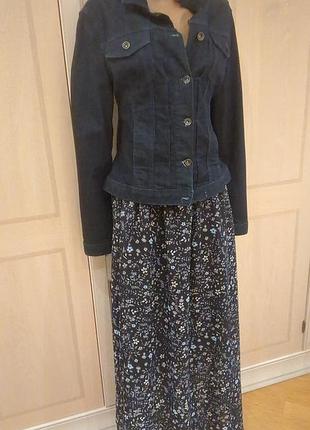 Новая роскошная шифоновая юбка макси класса люкс.