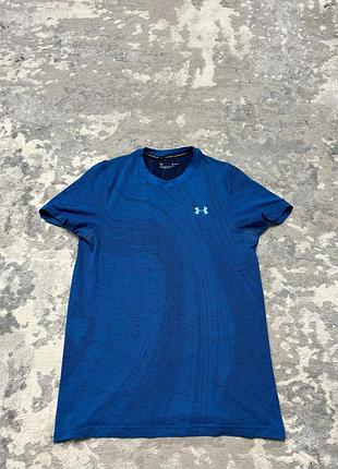 Спортивная чоловіча футболка для спорта для бігу under armour