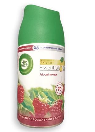 Освежитель воздуха air wick запасной баллон, лесные ягоды,