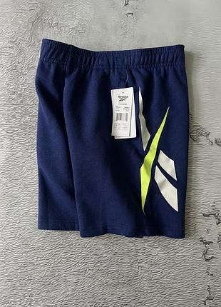 Дитячі нові шорти reebok синього кольору