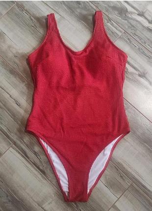 Слитный купальник жатка