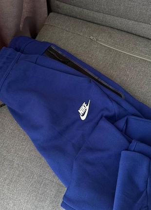 Сині спортивні штани nike tech fleece оригінал