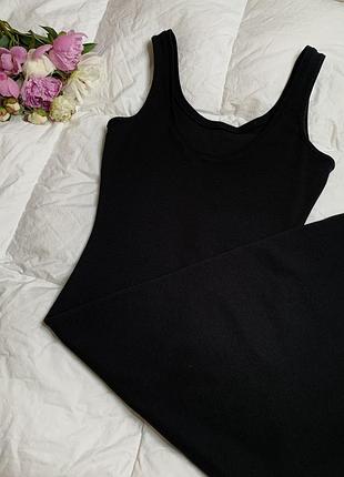Сукня силуетна рубчик zara6 фото
