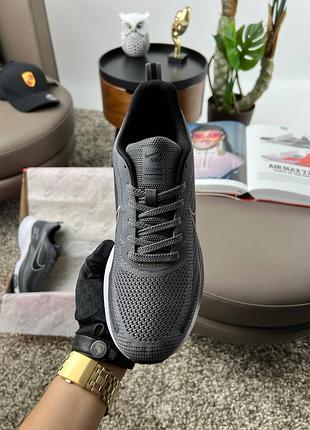 Кроссовки nike zoom running dark grey 6