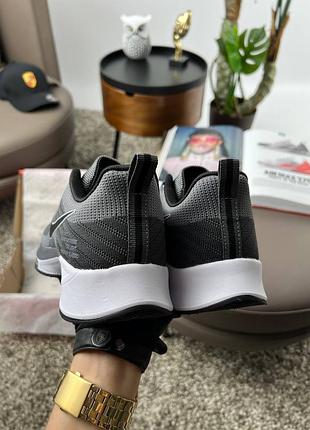 Кроссовки nike zoom running dark grey 7