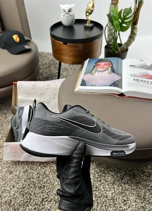 Кроссовки nike zoom running dark grey 3