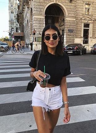 Шикарні білосніжні шортики zara ідеальні на спекотне літо розмір  32,36,38