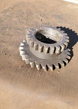 Шестерня ком газ-53 газ 66 газ 3307 газ 3309 (ведуча) 23/26 зуб подвійна, 53б-4202020-10 идеал ссср