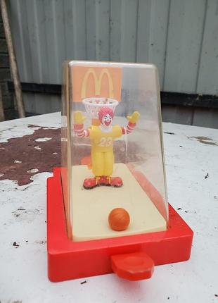 Mcdonald's макдональдс іграшка клоун 2001 макдональдс баскетбол