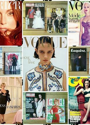 Журнал vogue британия-украина-франция, gq uk, esquire, журналы hello uk, new yorker