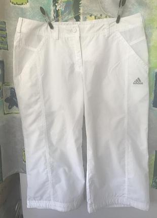 У відпустку - в білому! жіночі  штани, adidas, s
