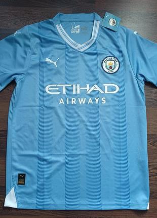 Manchester city home football jersey shirt 2023/2024 puma футболка спорт манчестер сети
